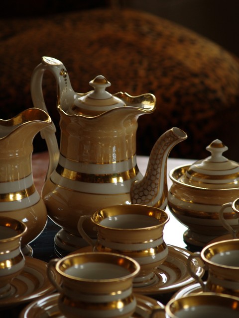 Biedermeier Kaffee Set