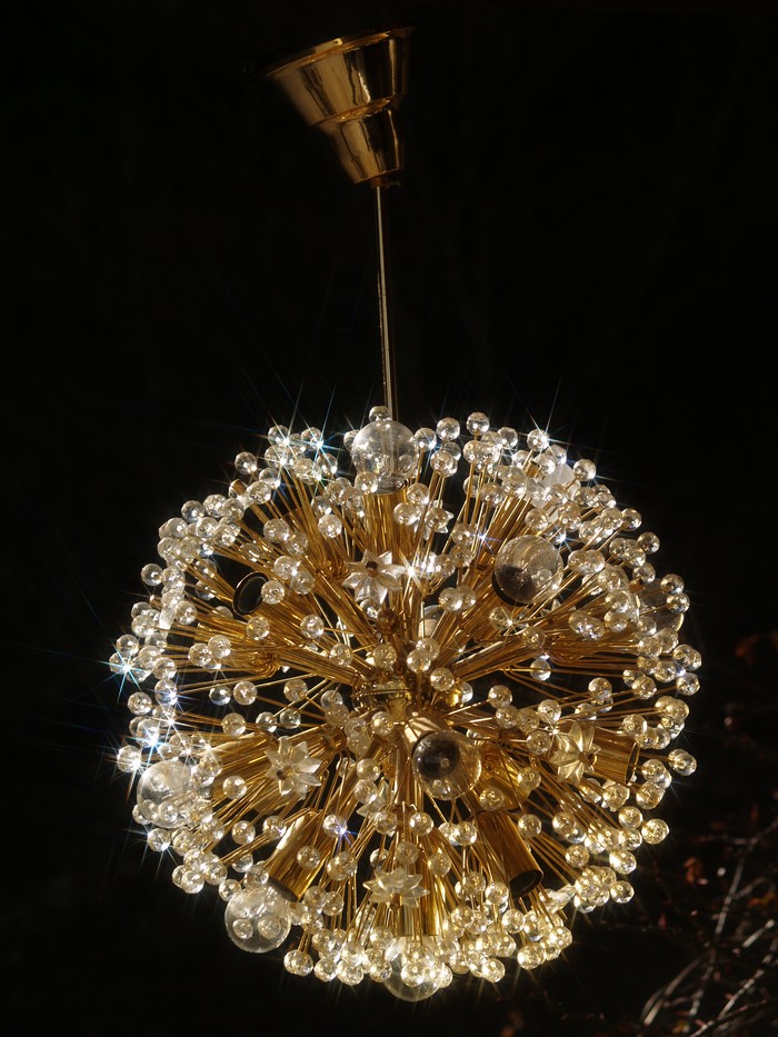 Emil Stejnar Lampe Snowball Vintage