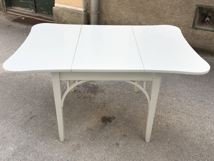 Jugendstil Tisch Vintage weiß Antikstil