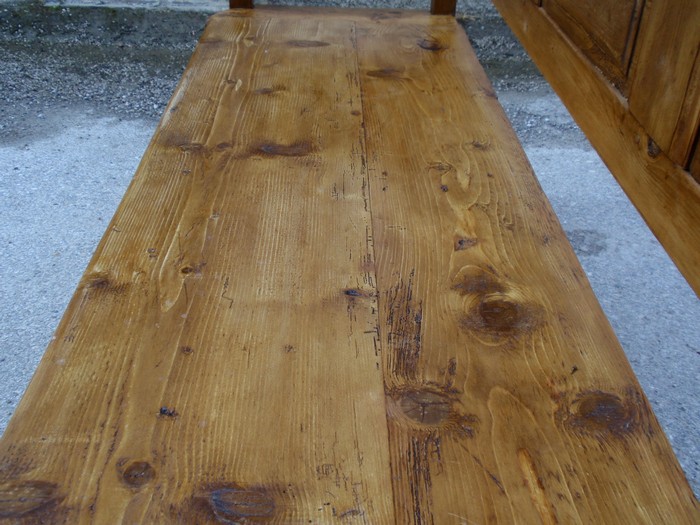 Weichholz Kuechenbank