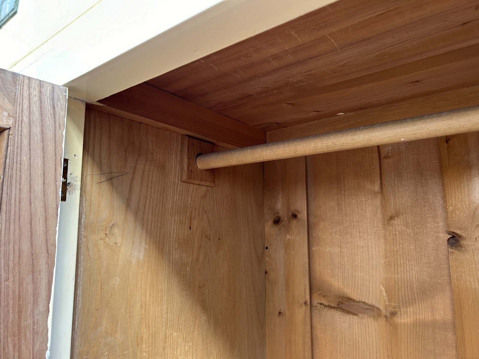 massivholz kleiderschrank jugendstil fichte esche