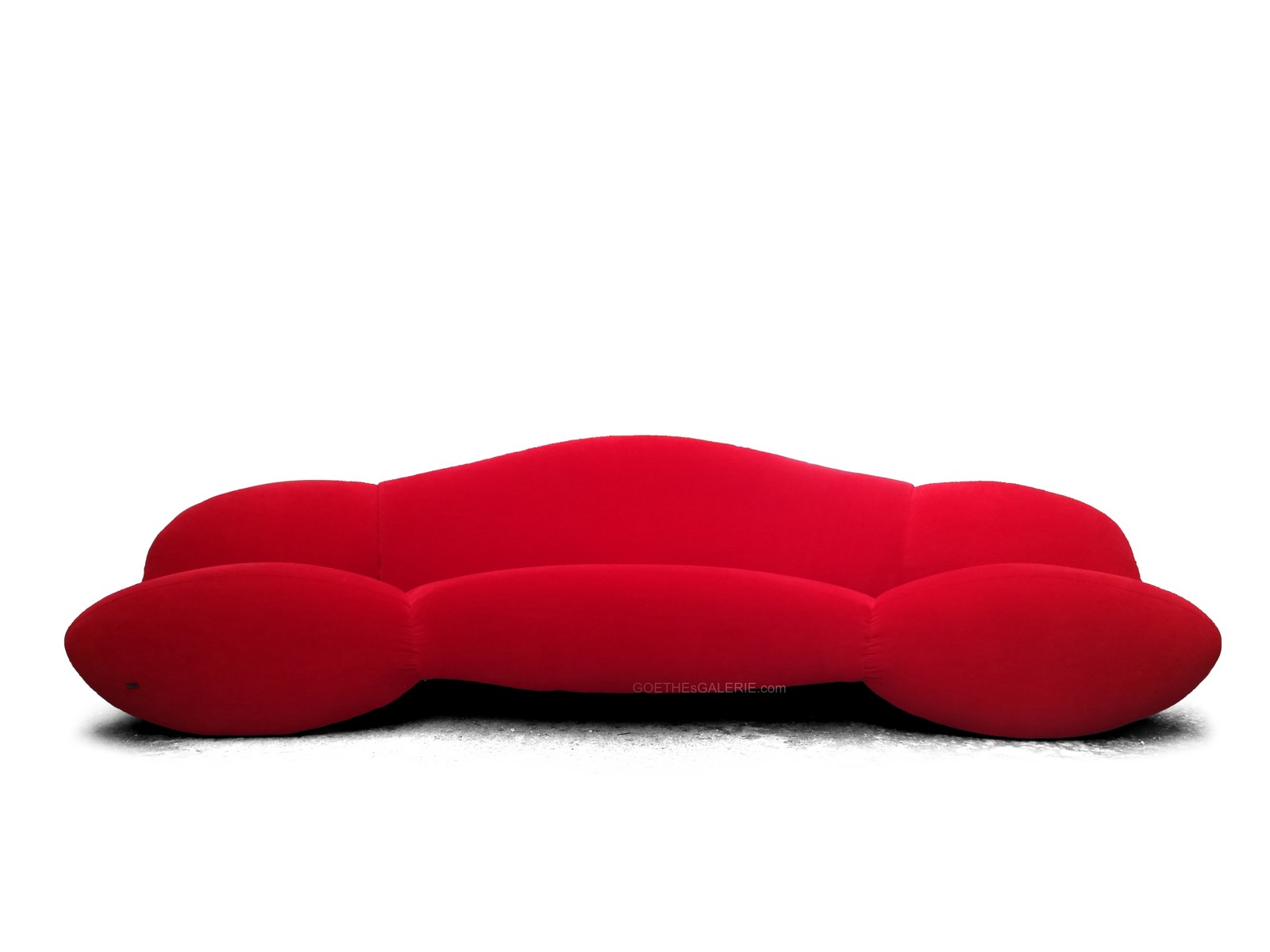 Bretz Sofa rot MUMBA großes Designersofa Bretz Mumba