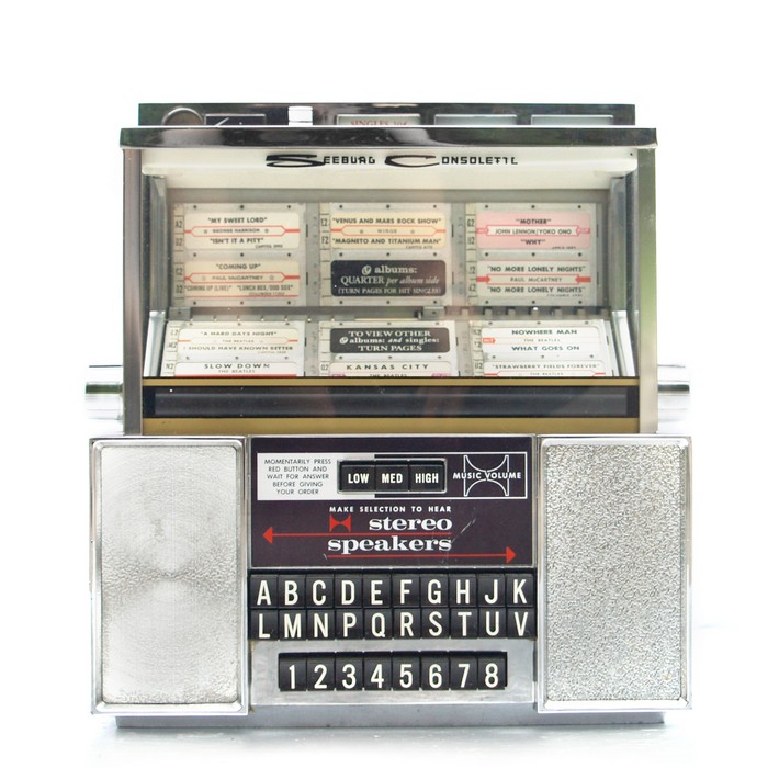 Seeburg Consolette Jukebox Vintage Wallbox