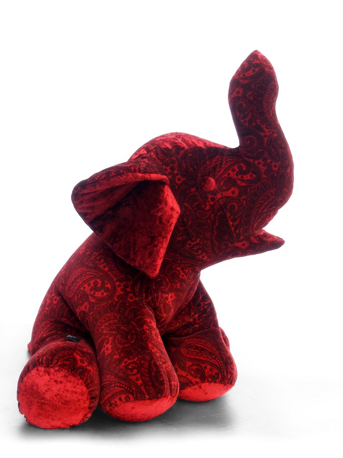 Bretz Kissen Elefant Paisley