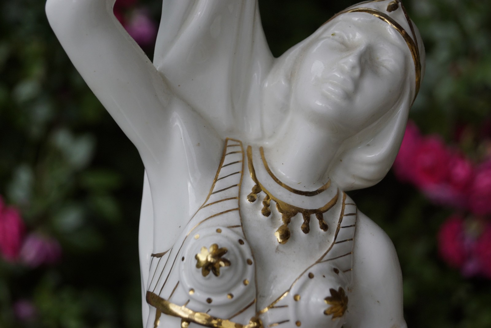 Figur Schale Porzellan Vintage