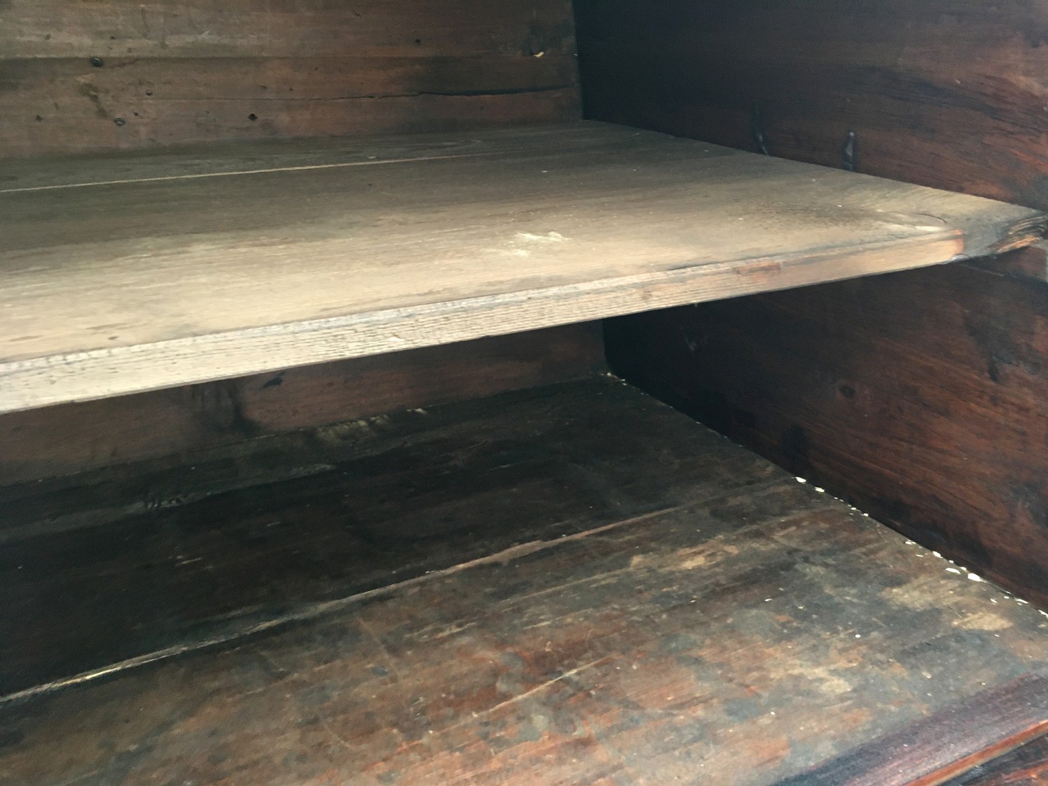 Herrschaftliche Truhe Kommode antik Zirbe massiv ca. 1700 - 1750 restauriert