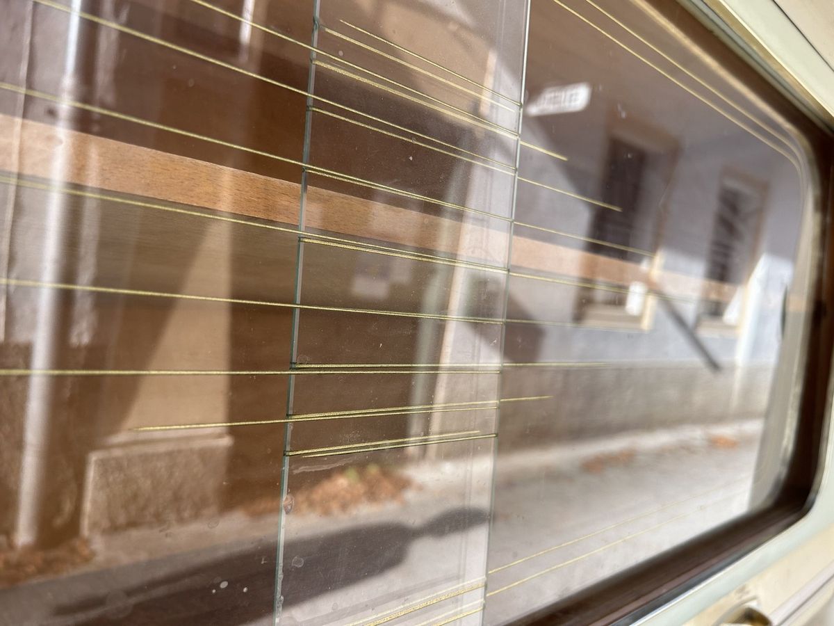 Mid Century Kredenz Vintage Küchenschrank Pastell 1960s Retro Möbel