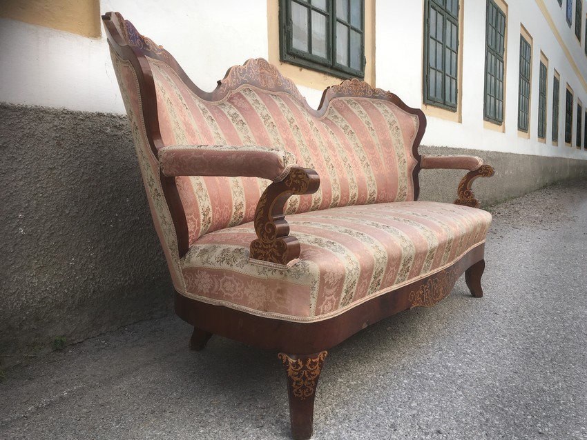 Sofa antik Dreisitzer 