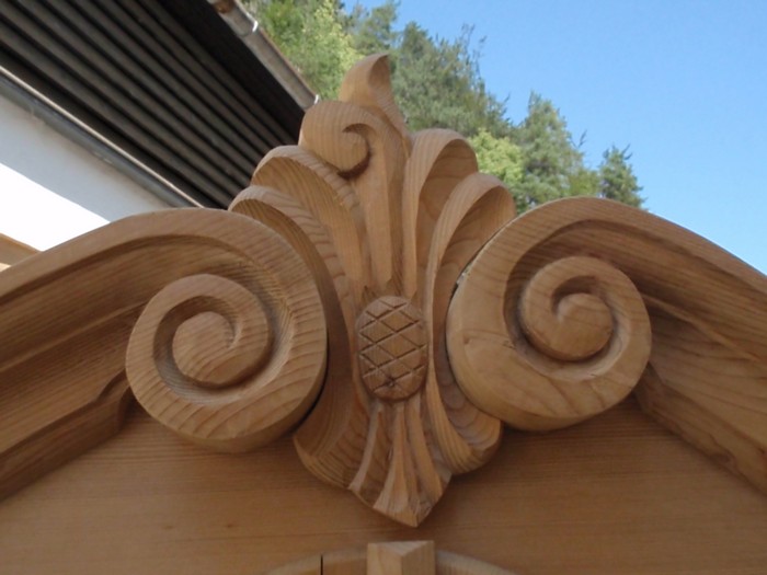 Massivholz Bauernschrank antikstil