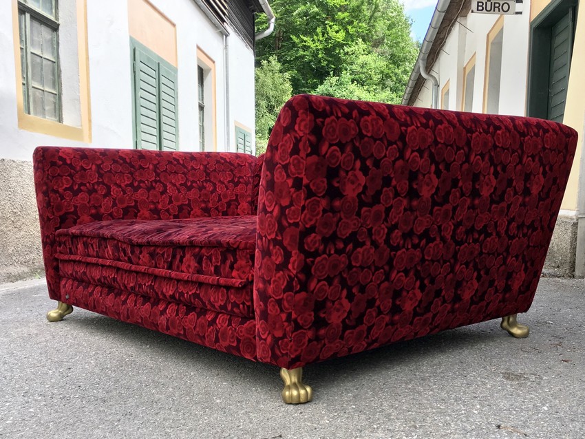 Bretz Monster BettSofa Rosenstoff