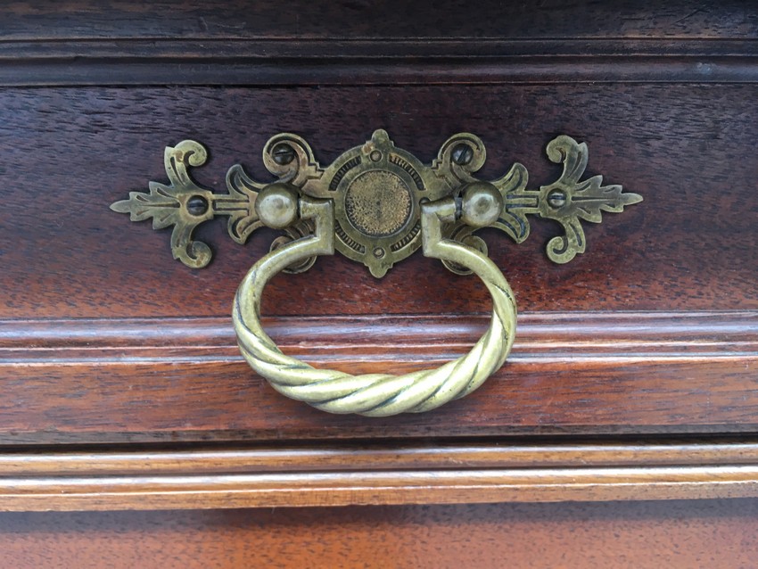 Spiegelaufsatz Anrichte antik