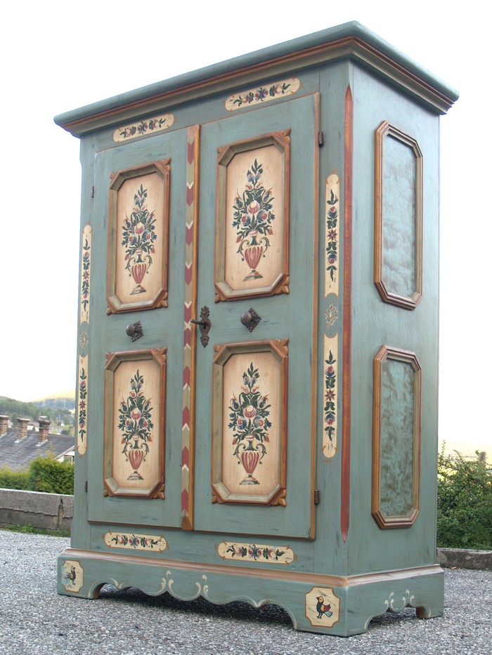 Voglauer Schrank blau