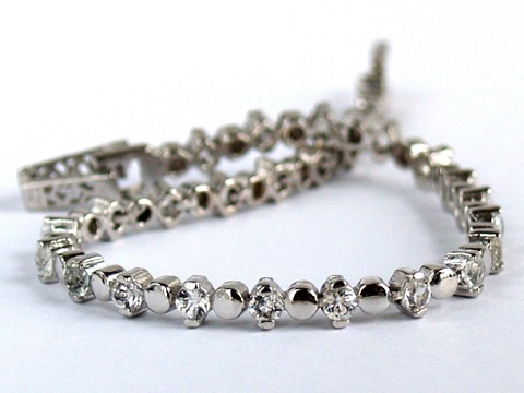 925 Silber Armband funkelnd