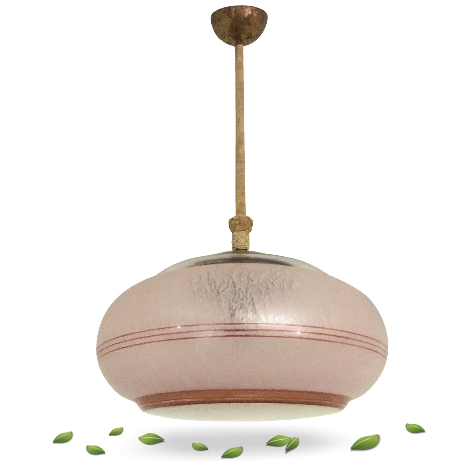 Hängelampe Art Deco