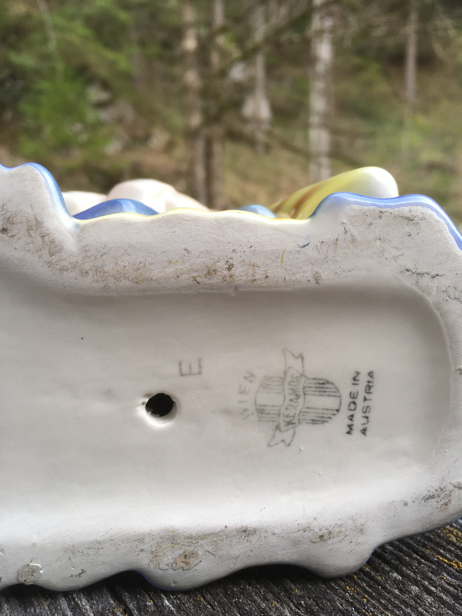 Keramos Figur Sakral Maria Josef Jesus Heiligenfigur Tischdeko Porzellan Bauernschrank Vitrinenstück neuwertig Vintage