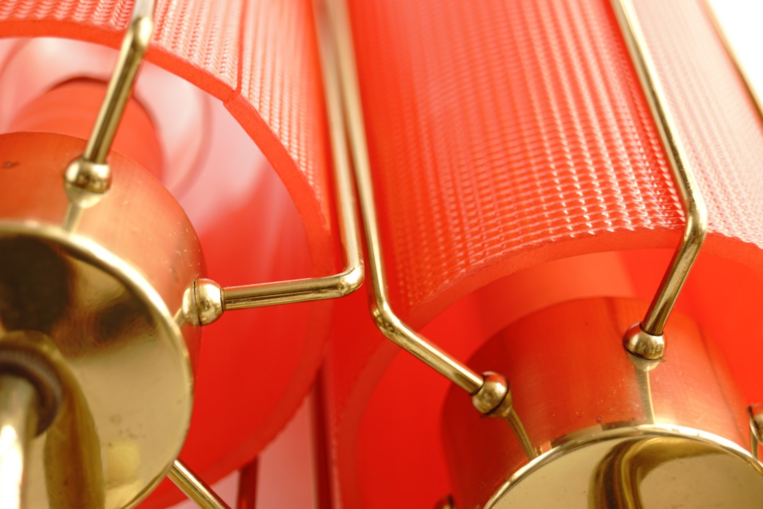 Wandlampen Midcentury Messing Industrialdesign Retro Edisonbirne 60er- 70er-Jahre