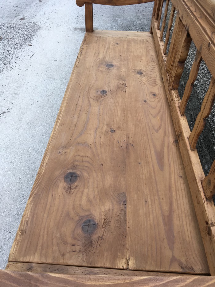 Kuechensitzbank antik