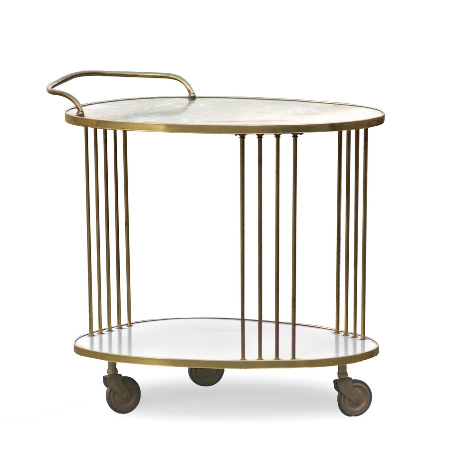 Vintage Beistelltisch bezaubernder Servierwagen Beistelltisch MidCentury Vintage Servierwagen