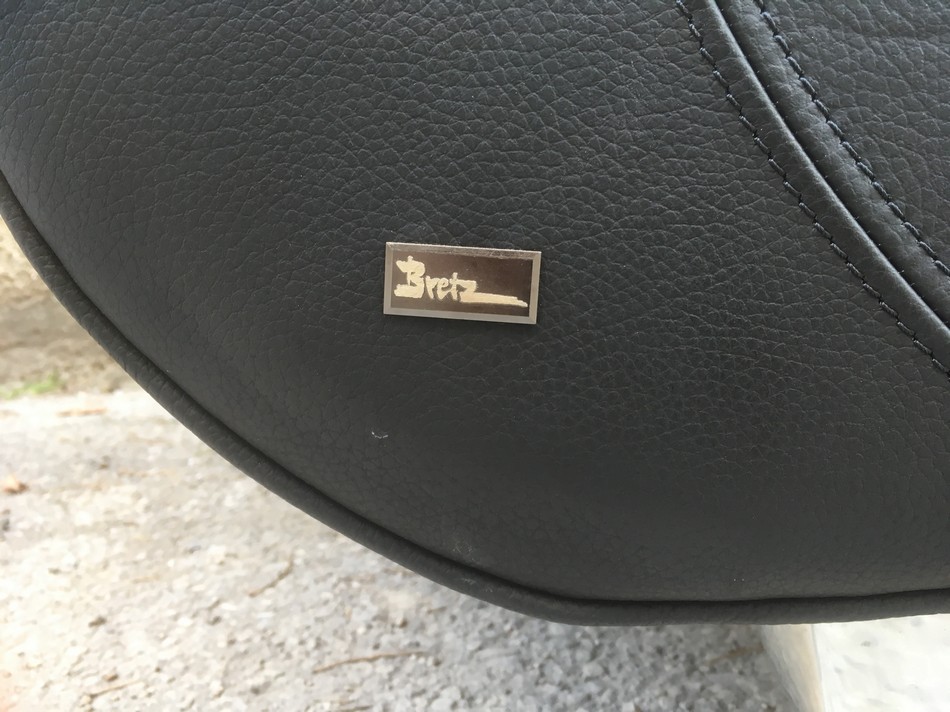 Bretz Sessel Moon Leder schwarz