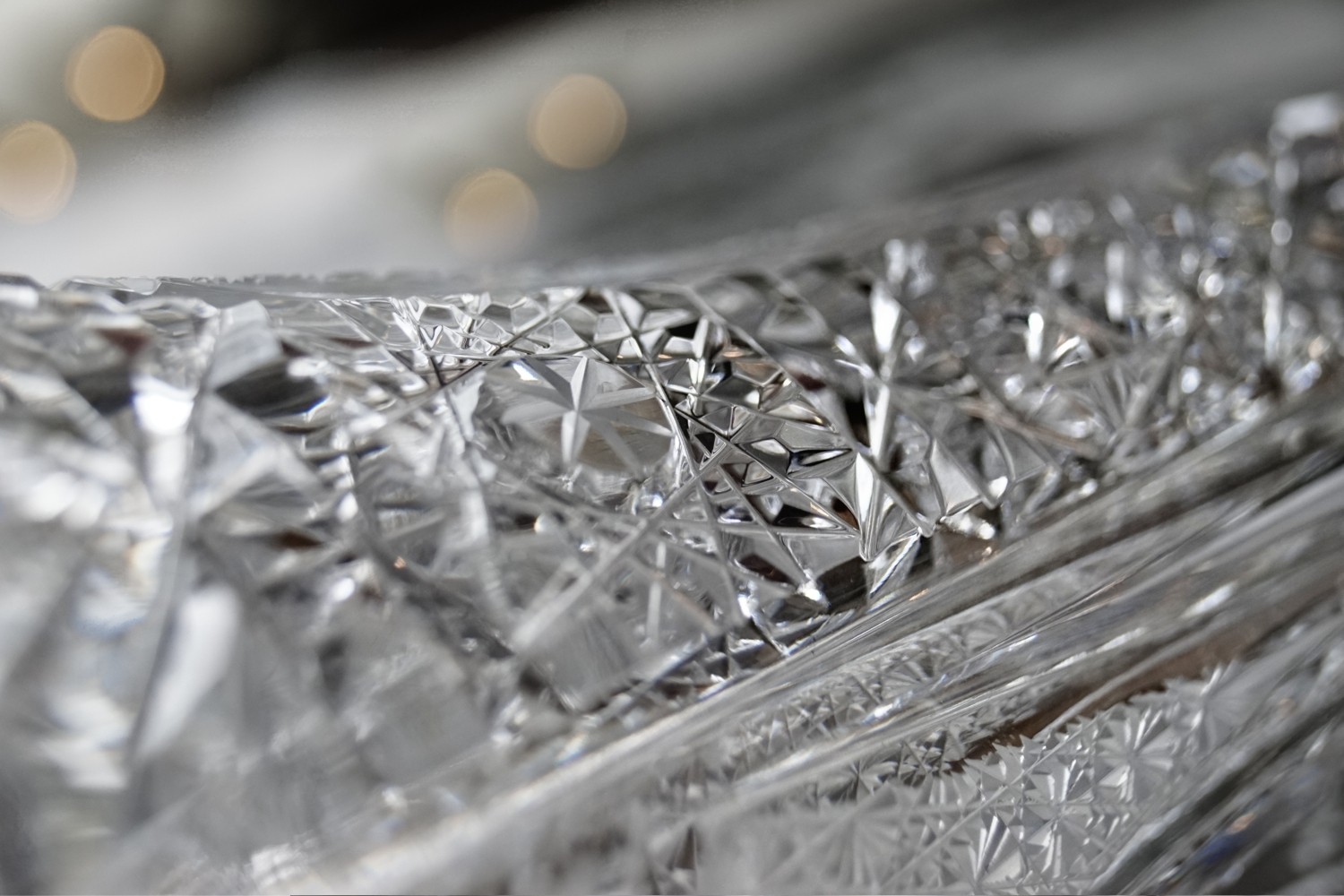 Bleikristall Vase Blumenvase schwer handgeschliffen Kristallglas Glas