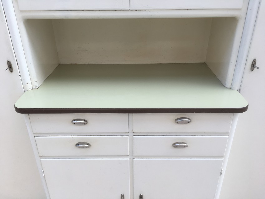 Küchenschrank Buffet antik Kredenz creme