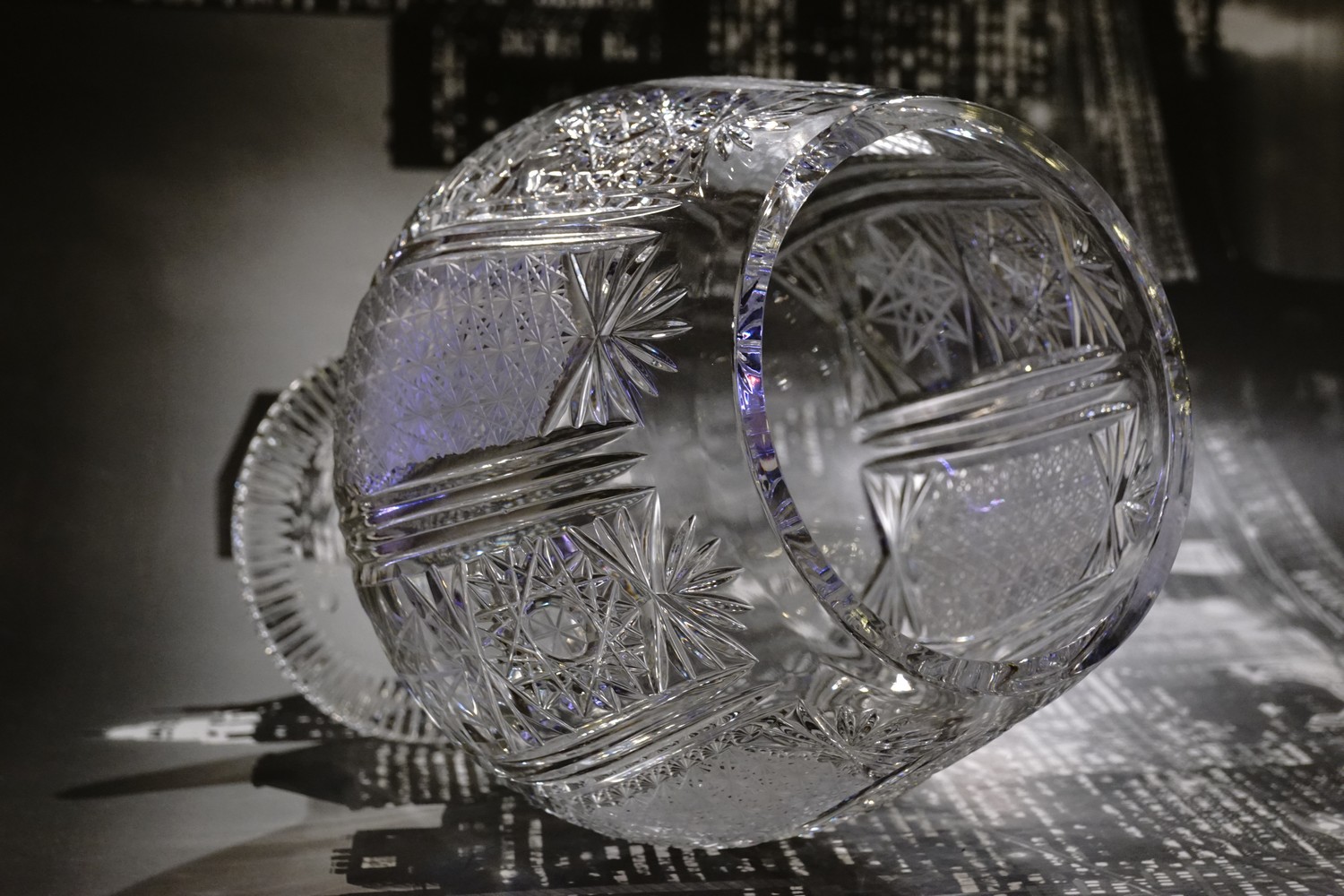 Bleikristall Vase Bowle Cocktail Gläser Kerzenständer Kerzenhalter Windlicht groß Whiskyglas