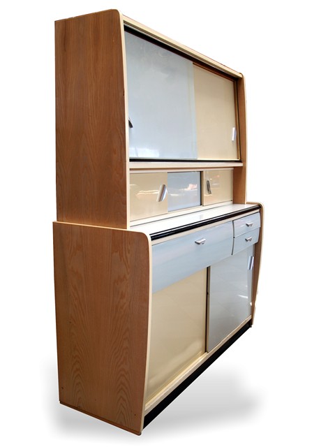 Vintage Küchenschrank Midcentury 50er 60er-Jahre Retro Buffet Midcentury Retro Schrank antik