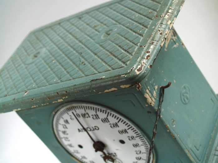 Personenwaage Shabby Chic