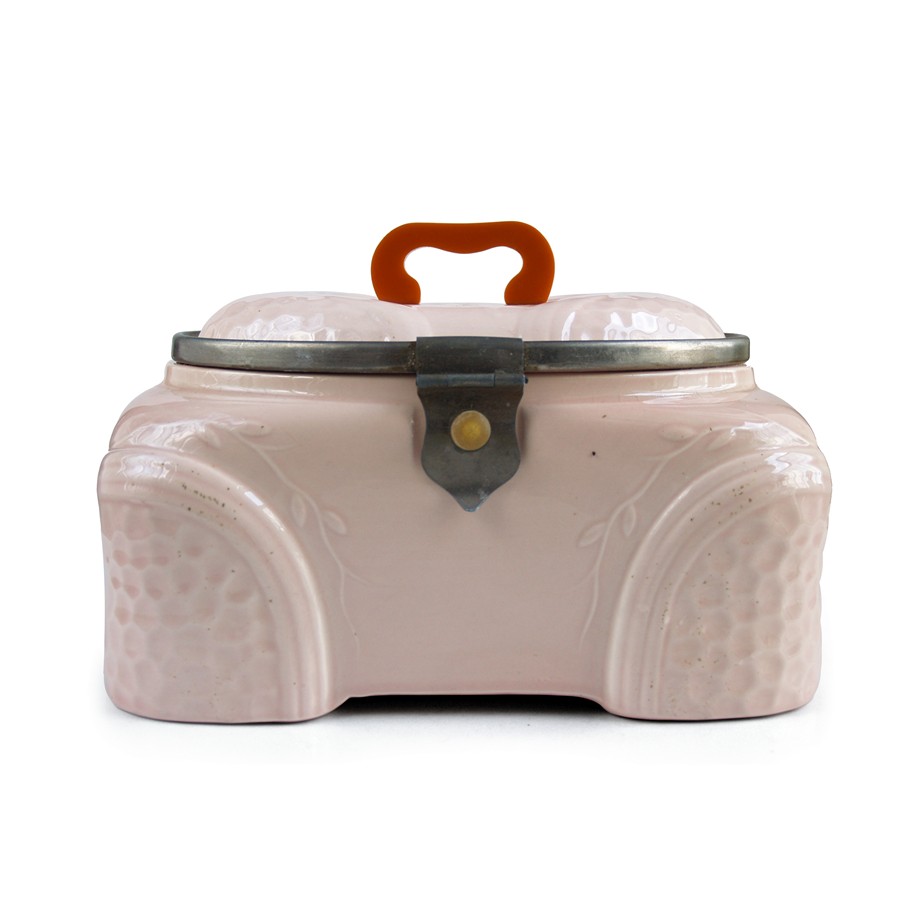 antike Keksdose Keramik