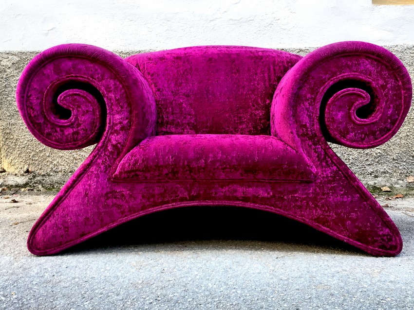 Mammut Sofasessel lila