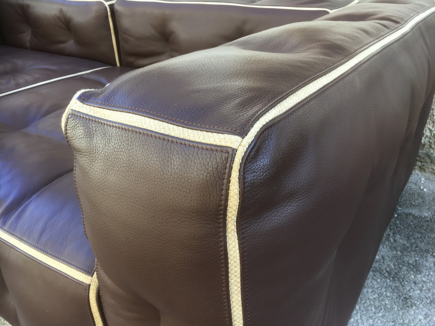 Bretz Sofa braun Lounge Möbel Riesensofa neuwertig Don Corleone