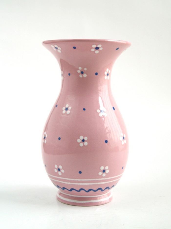 Gmundner rosa Vase