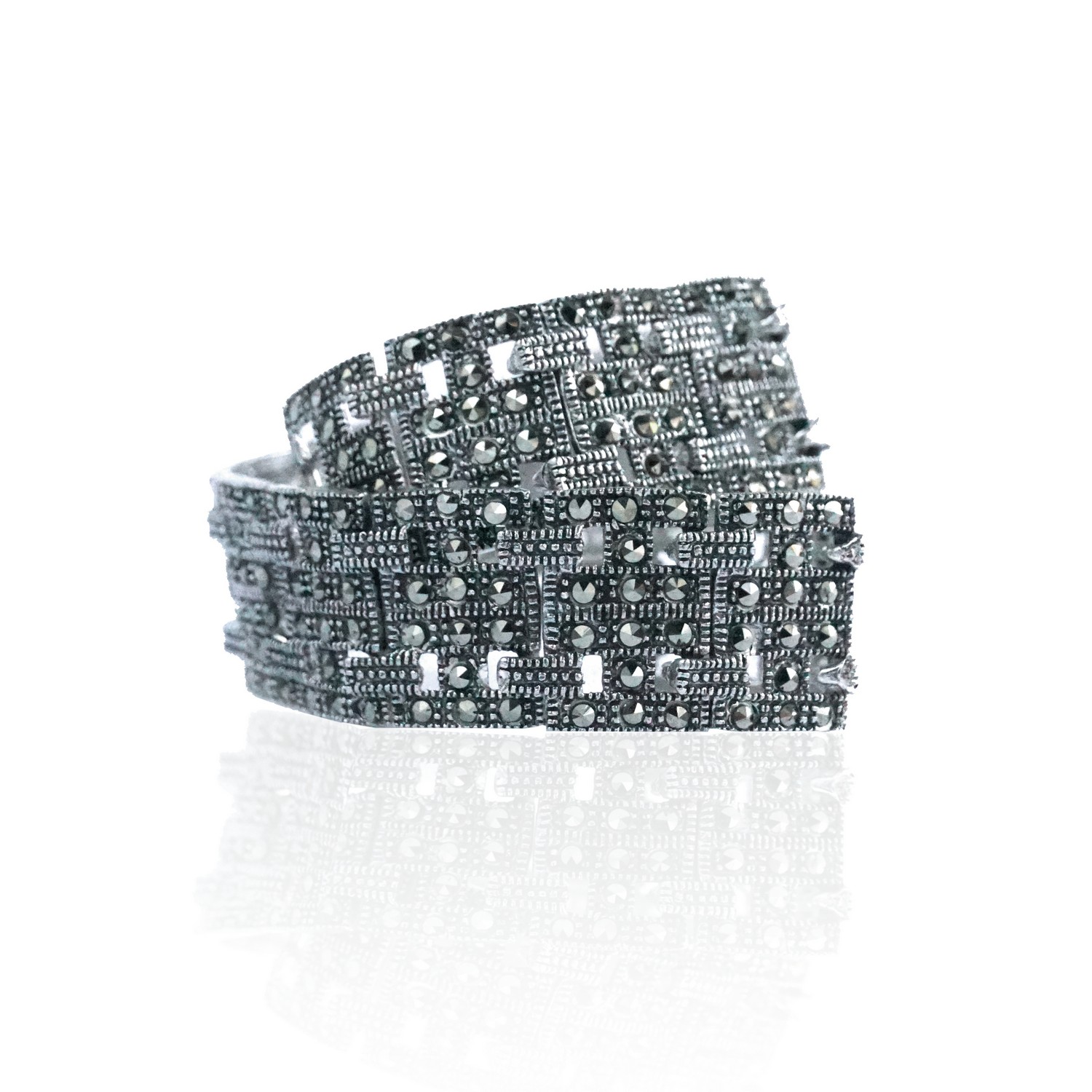 Armband Silber 925 Damenarmband Markasiten edel