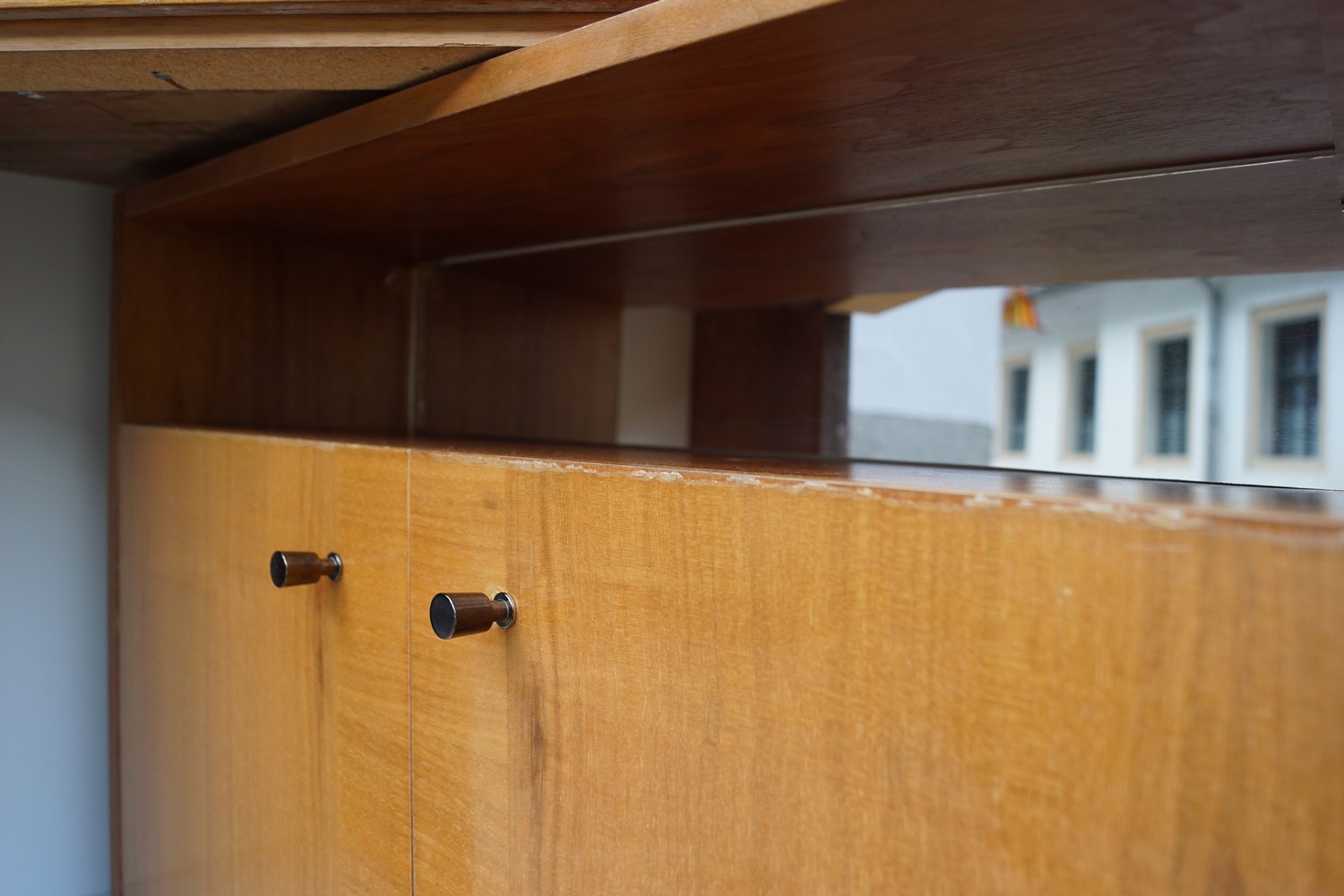 Barschrank Drehbar Eckkommode Kommode Bar Vintage Original Retro