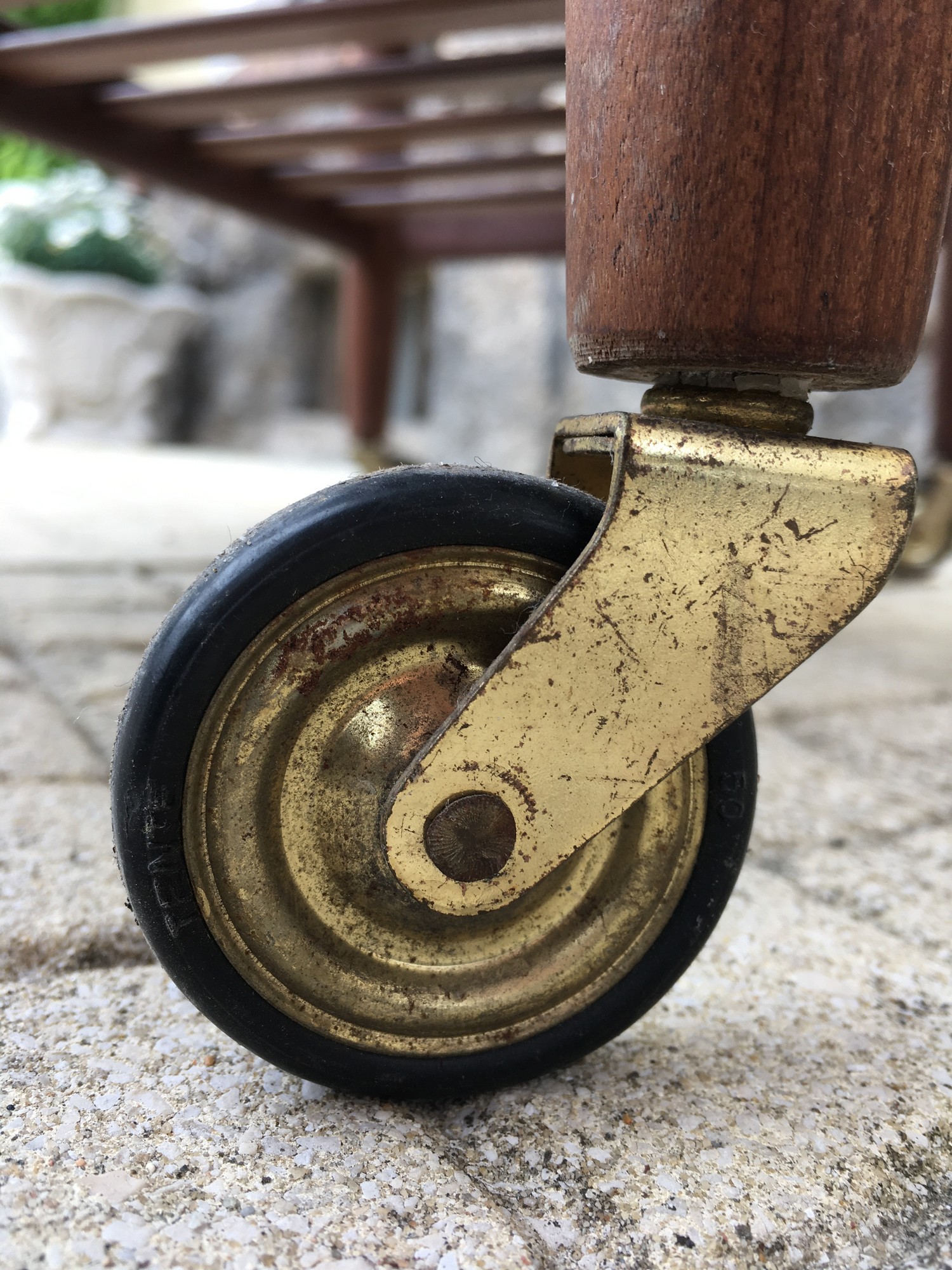 Handarbeitstisch Tisch Nähtisch Teak Design Ejvind Johansson für Vitré 60er Jahre