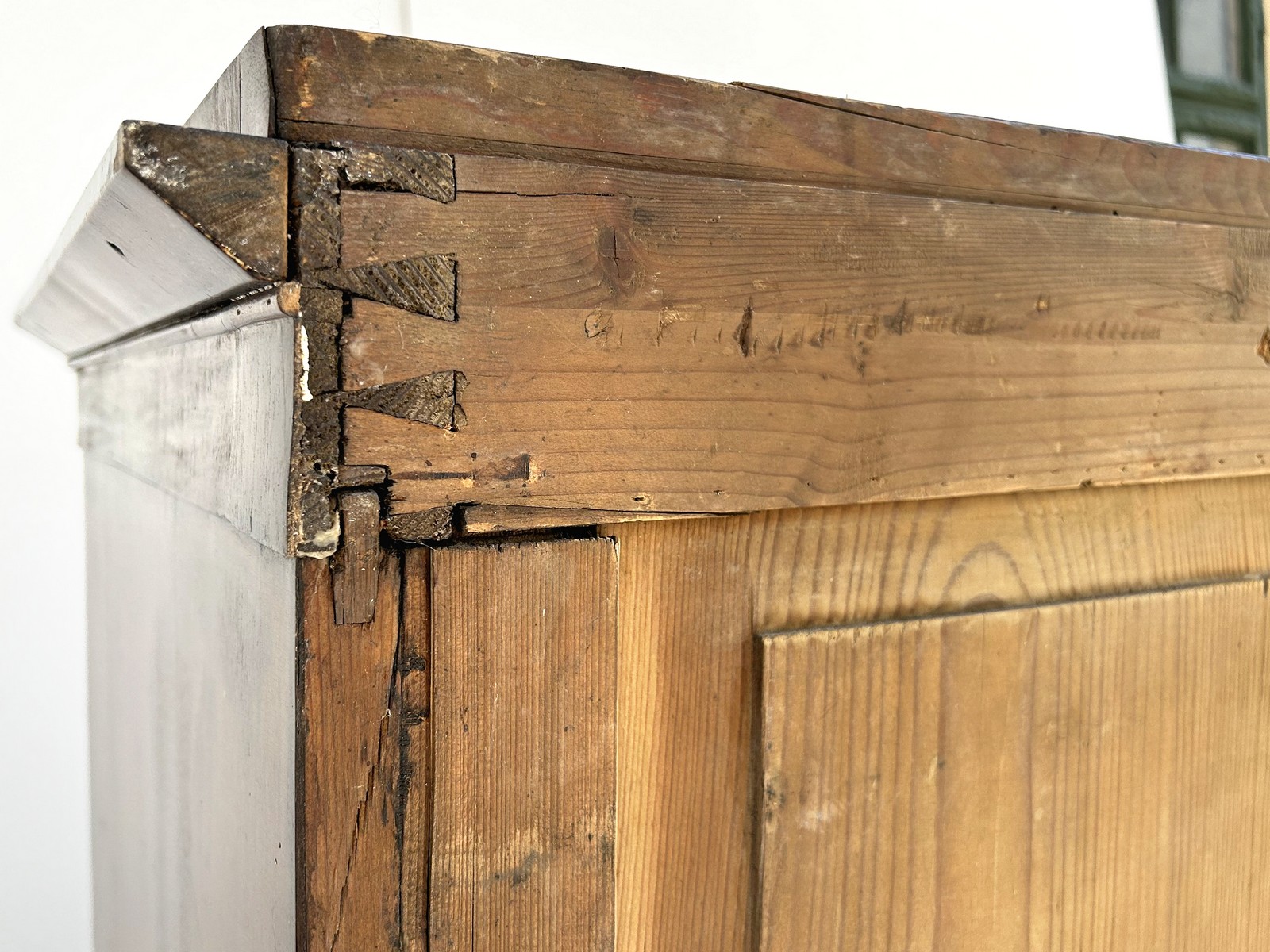 Biedermeier Schrank Kleiderschrank antik