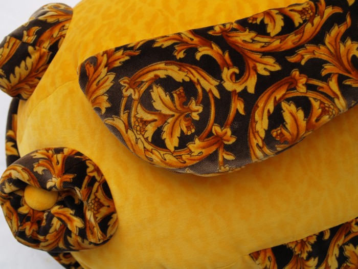 Bretz Kissen Fisch Goldranken