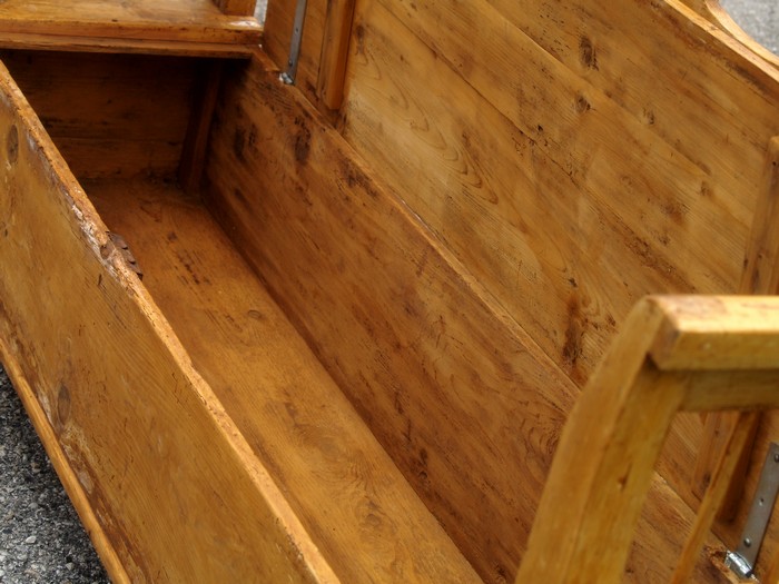 Sitzbank Holz antik