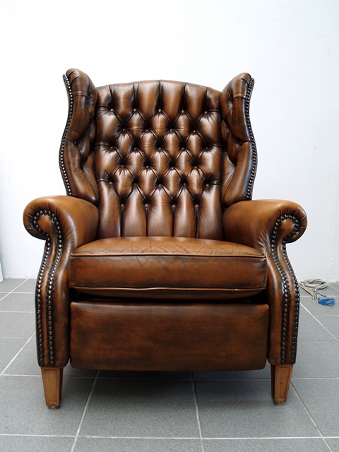 Chesterfield Ledersessel