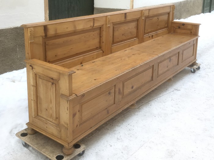 Antikstil Truhenbank