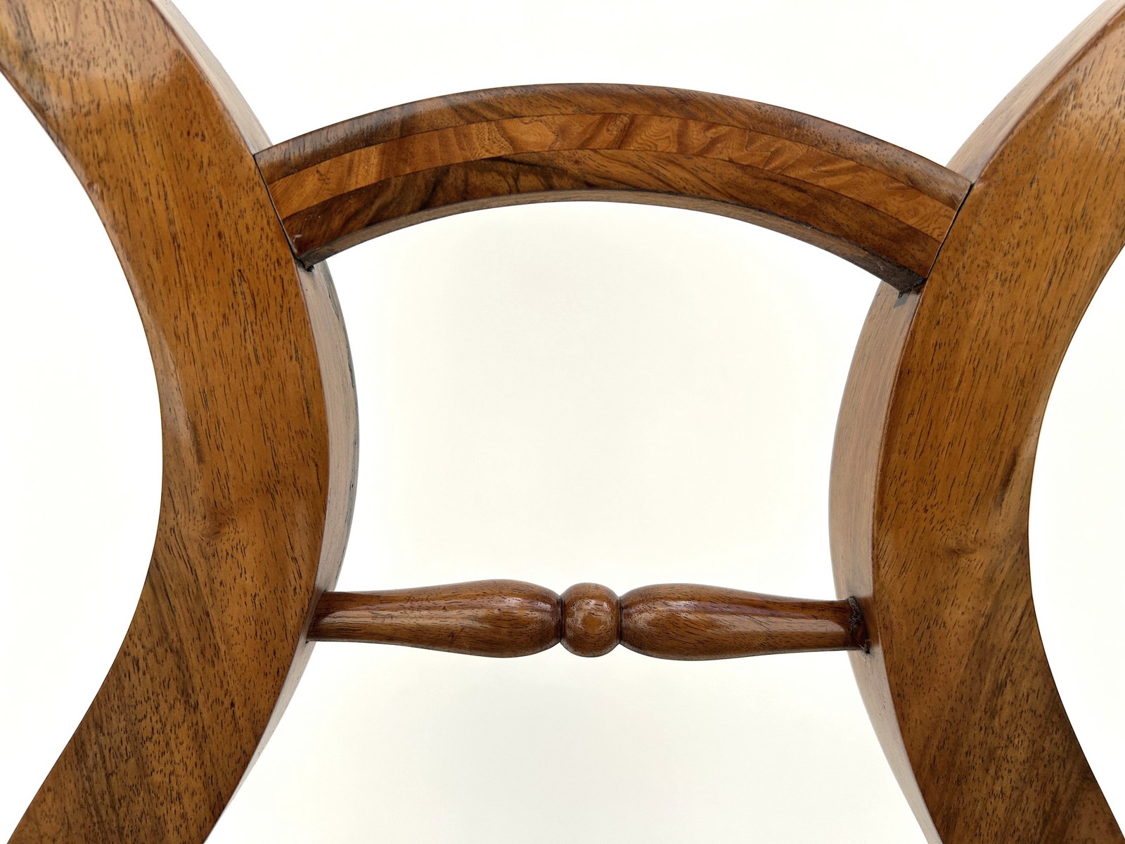 Paar Biedermeier Sessel Stuhl antik Gobelin 2 Stk. um 1820