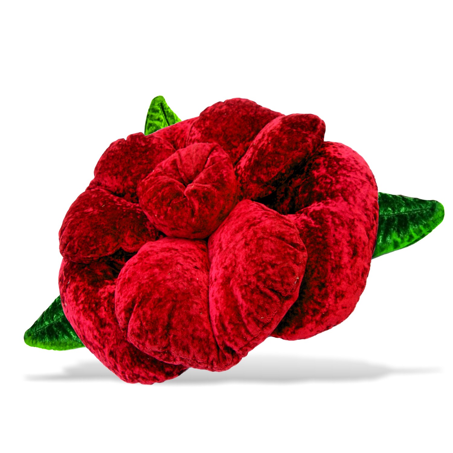 Bretz Rose Kissen rot grün Cultsofa Rosenkissen Bretz Rose Kissen