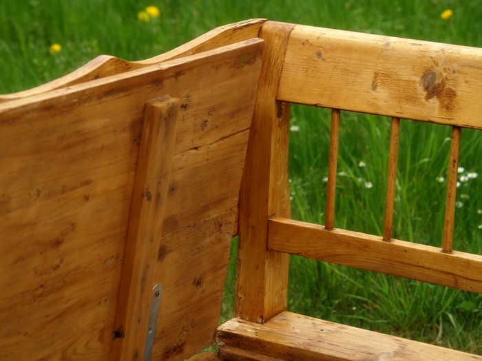 Weichholz Kuechenbank