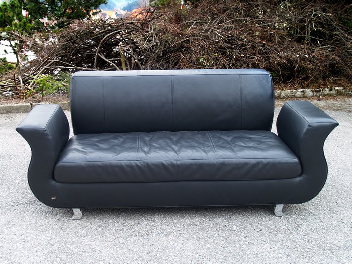 Designersofa Bretz schwarz