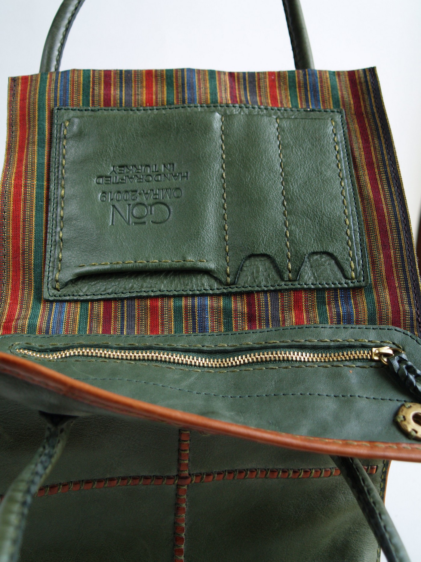 Handtasche grün Design Kleidung