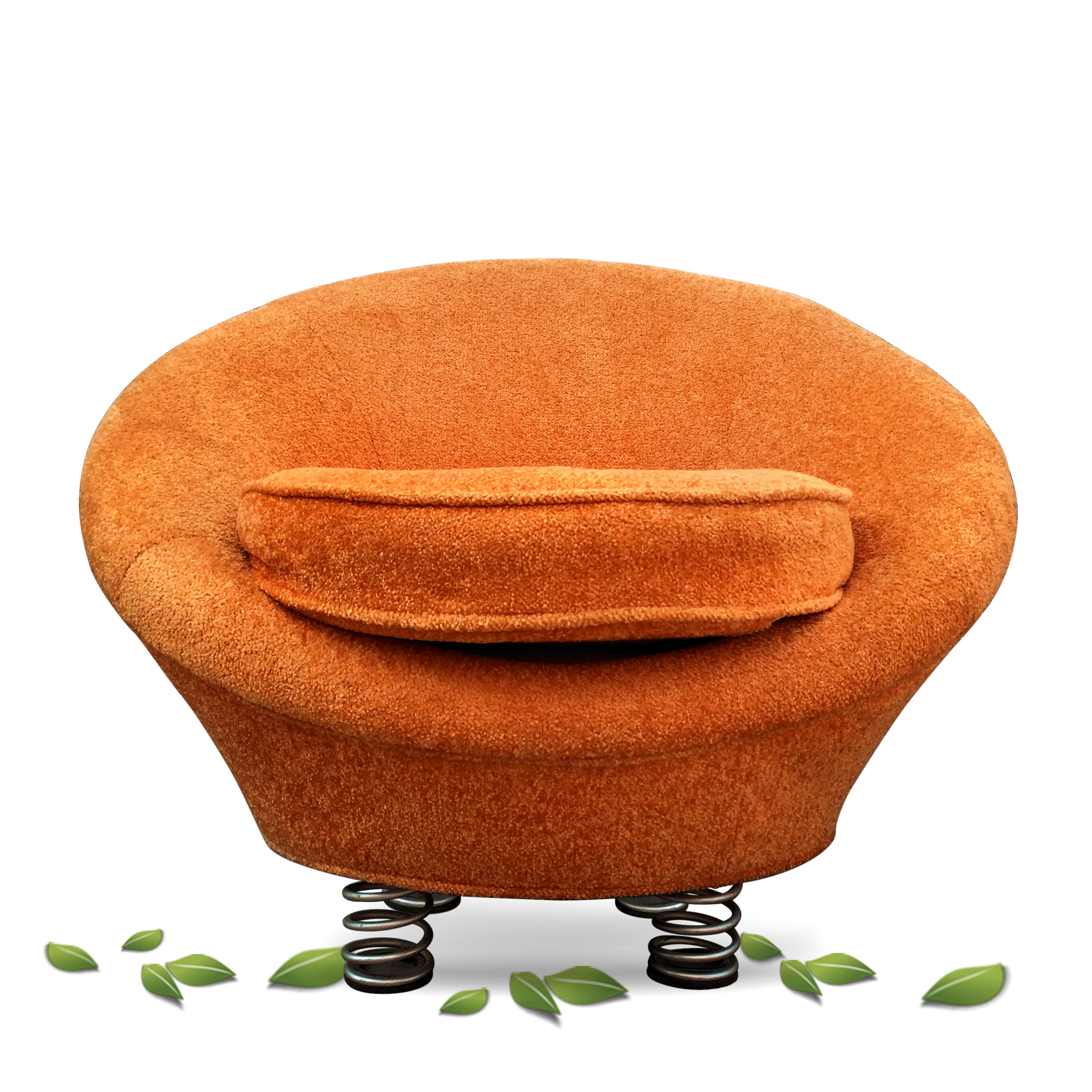 BRETZ Sessel POOL orange Designklassiker Ufo Stuhl Bretz Stuhl Designklassiker Ufo orange Popart Pool Möbel