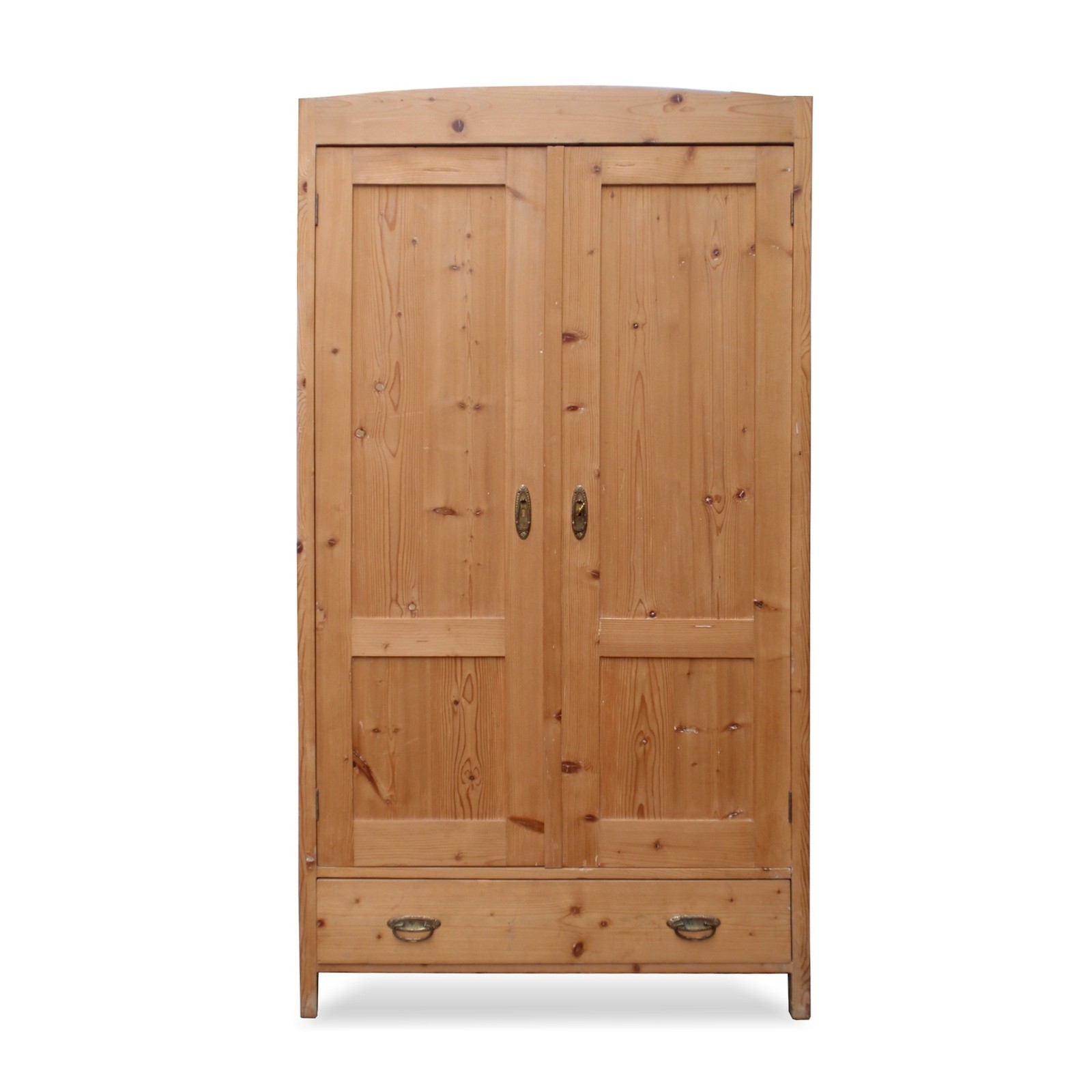 Schrank Kleiderschrank Jugendstil Weichholz Garderobenschrank antik Weichholz Kleiderschrank