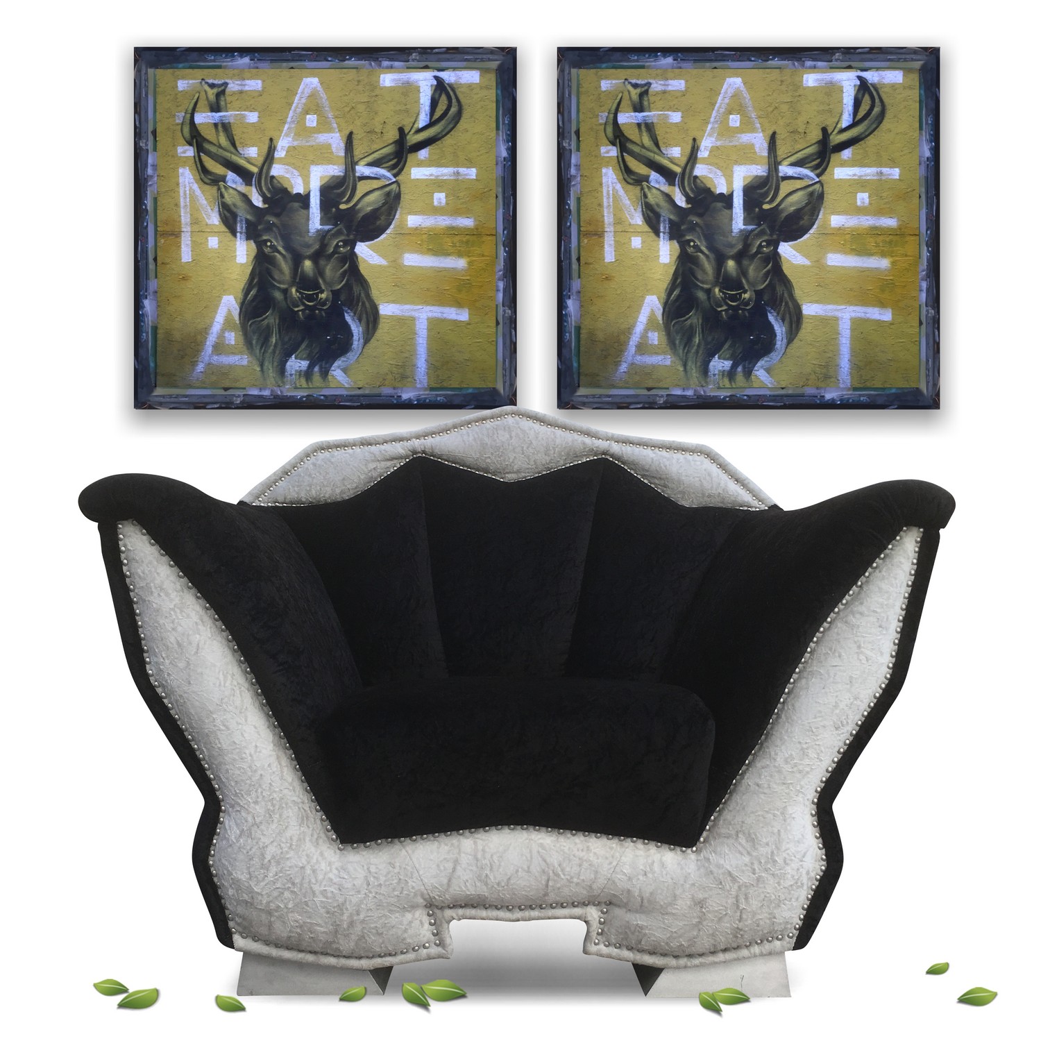 Bretz Stuhl T-Rex silber noir Designmöbel Designklassiker Armlehnstuhl schwarz gebraucht neuwertig