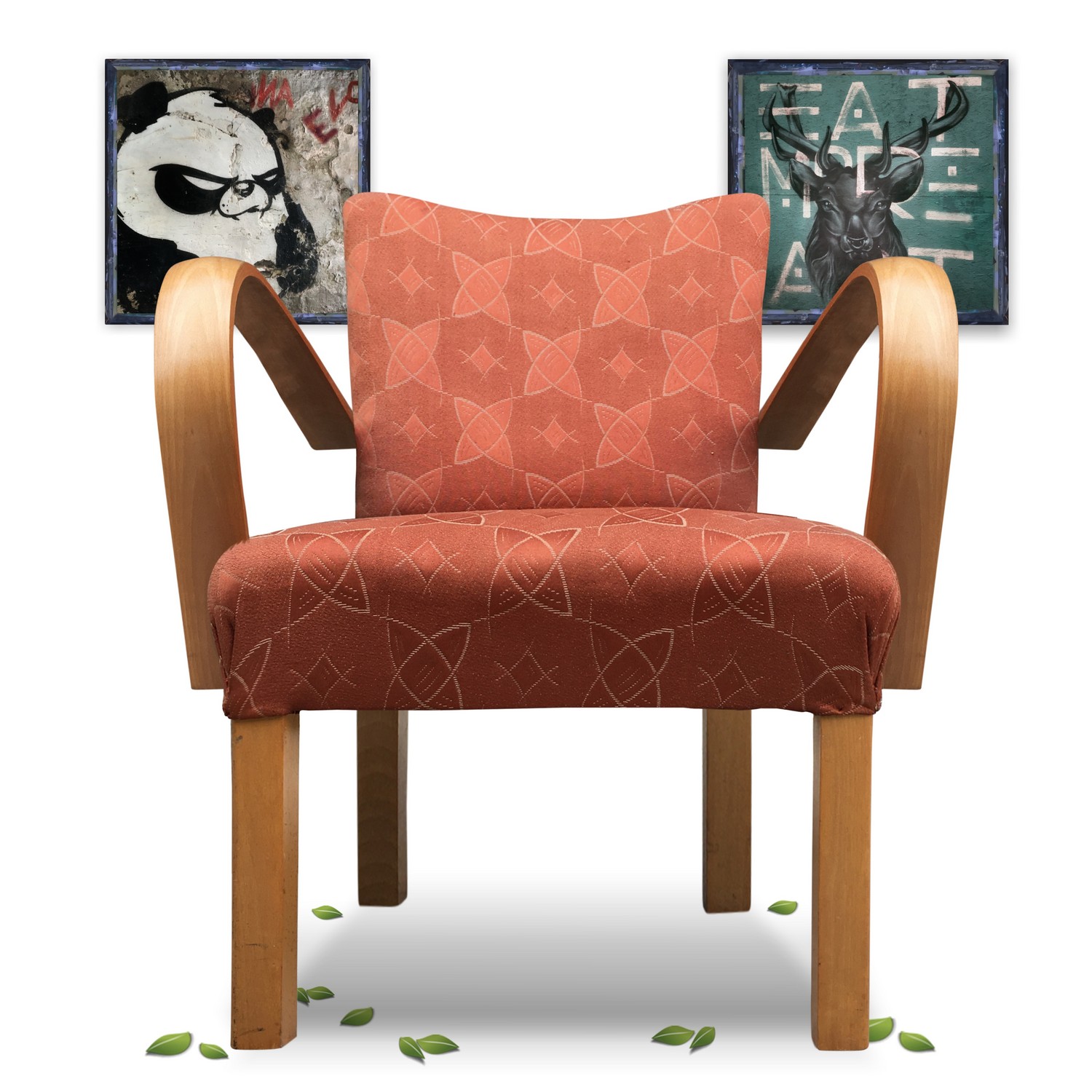 Sessel Vintage Armlehnstuhl Halabala Design 1940 Armlehnstuhl Vintage 1940 Artdeco Sessel Halabala Design Armlehnstuhl