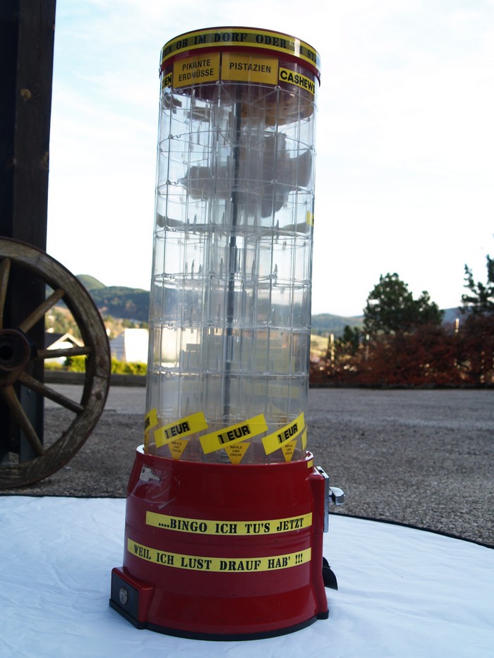 Warenautomat Bar Nüsse